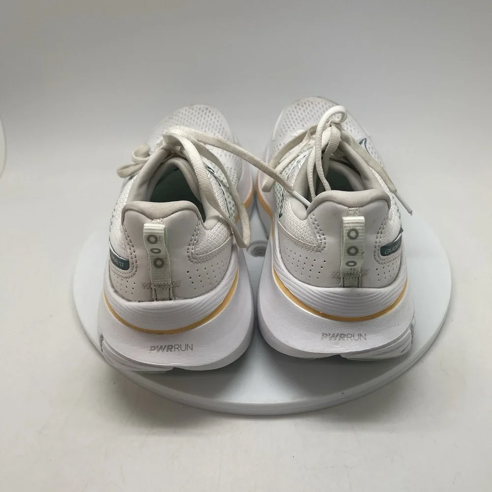 Saucony Sneakers Womens 10.5 Guide 17 S10936-220 White‎ Running Athletic Shoes